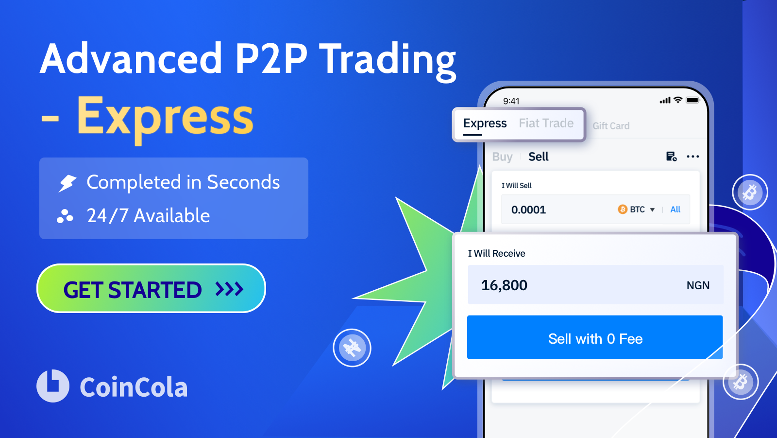 CoinCola Express is now live! Trade crypto instantly – CoinCola Support